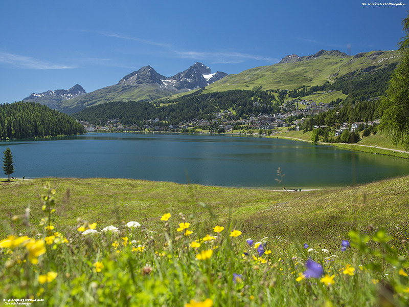 Cycling trip along Inn Cycle Route from St. Moritz to Rosenheim