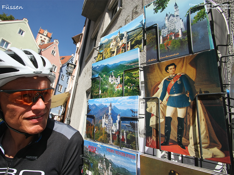 A cycling trip framed by the imposing natural scenery in the heart of the Tyrolean and Bavarian Alps. From Emperor Maximillian’s “city in the mountains“ Innsbruck by Garmisch-Partenkirchen to Füssen and King Ludwig’s castles of Neuschwanstein and Hohenschwangau.